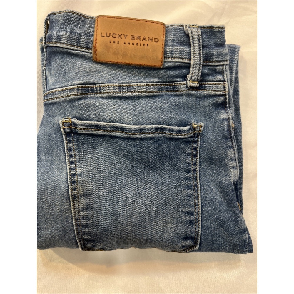 Womens Lucky Brand‎ High Rise Super Stretch Skinny Jeans Size 6 Vintage 90s 506